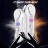 Ultrasonic Vibration Beauty Machine Cold Hot Massage Therapy Facial Massage Face Lift Cosmetic Instrument Skin Firming