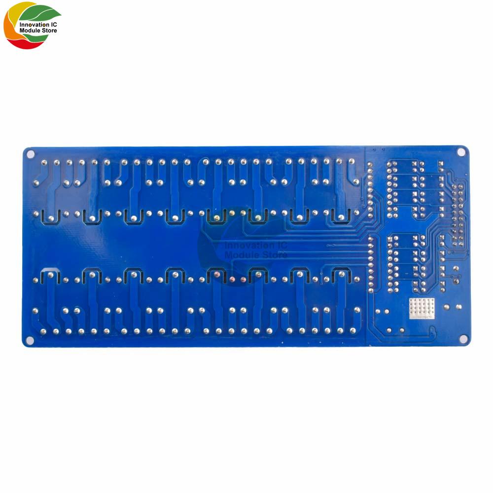 DC 5V 12V 16ch Network Relay Module Onboard ESP8266 WIFI Module LM2576 Microcontroller Relay Output for Arduino Relay Module Kit