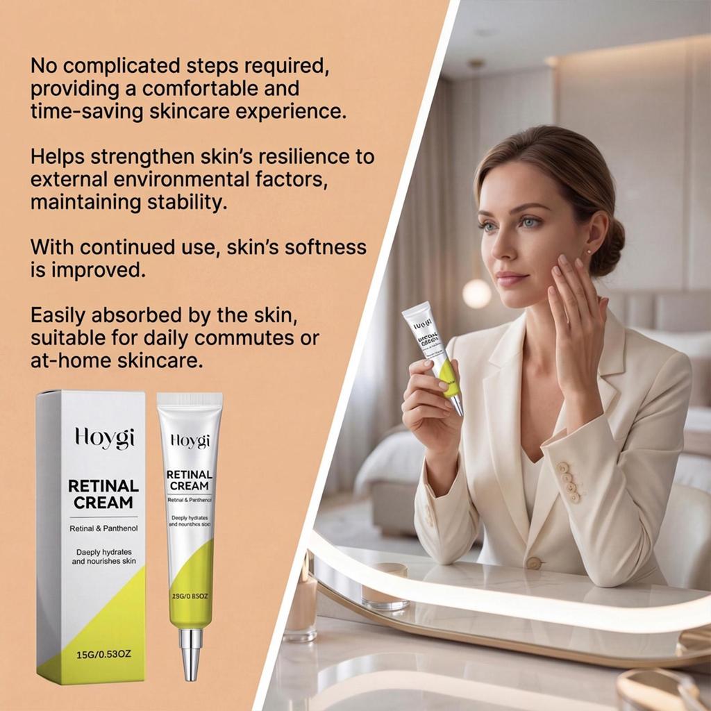 Hoygi Daily Facial Moisturizing Cream Moisturizing and Refreshing Texture, Nourishing and Delicate Facial Skin Basic Skin Care Products 15g