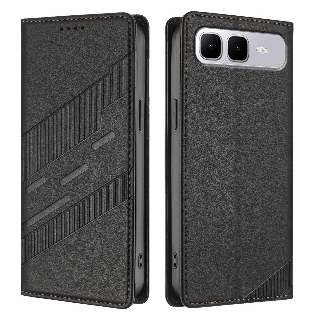 Pro Infinix Smart 10 Plus X6725B Luxusní kožené pouzdro Retro kožený peněženkový knižní flip magnetické plné krytí Smart10 Plus Funda Pouzdra na telefon