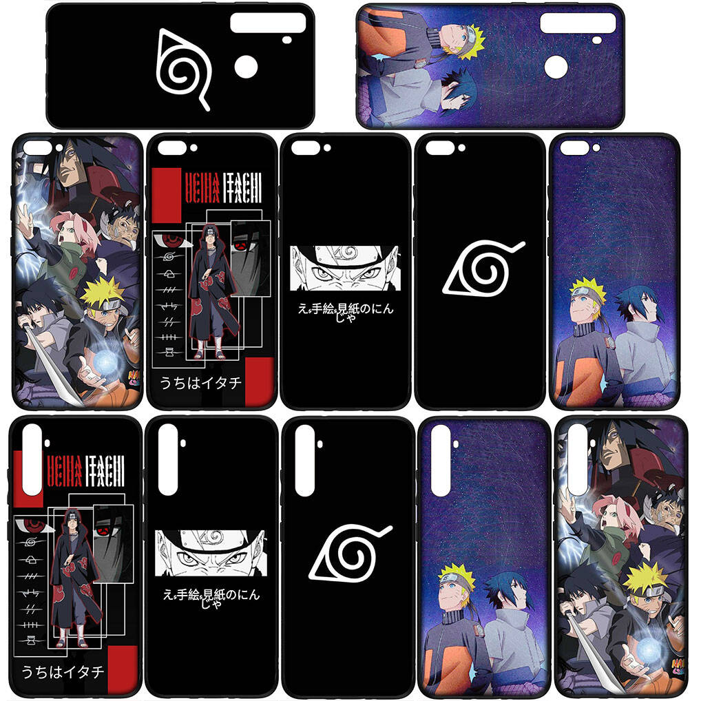 for Samsung Galaxy S25 S24 S23 iPhone 17 16 15 Xiaomi Redmi Note 14 13 12 11 Plus Pro Max XR Phone Case Lovely Uchiha Sasuke Naruto OPPO Huawei Cover