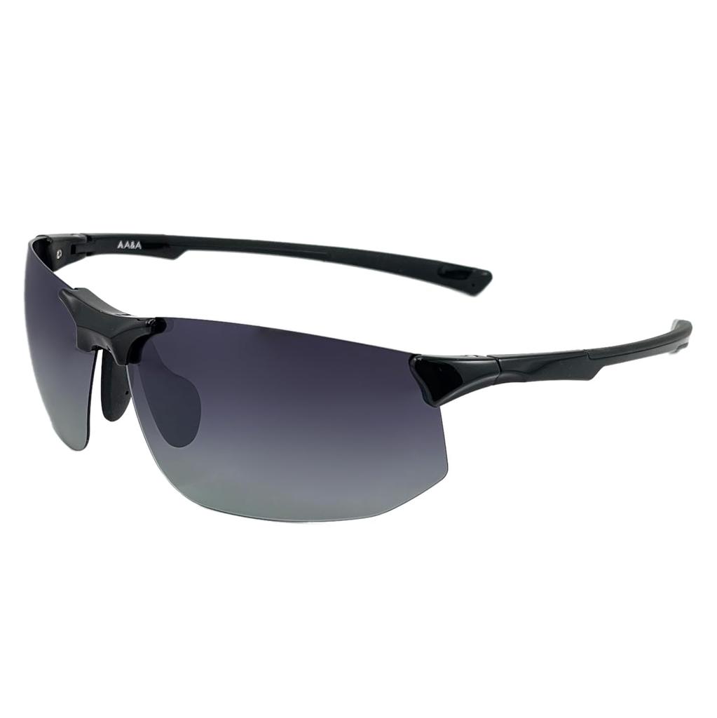 Polarized Sports Sunglasses with Over Adjustable Nose TR90 UV400 Soft Rubber Nose Blue Light 8 Perfect for and Driving A&A 90% Polarization, Pads,