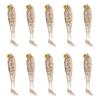 Night Fishing Luminous Artificial Silicone Bait Wobbler Swimbaits Luminous Fishing Lure Worm