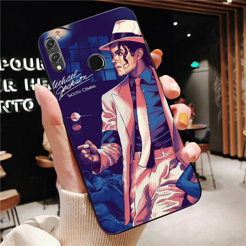 YNDFCNB Superstar Michael Jackson Phone Case For Huawei Honor 8X 8A 9 10 20 Lite 30Pro 7C 7A 10i 20i
