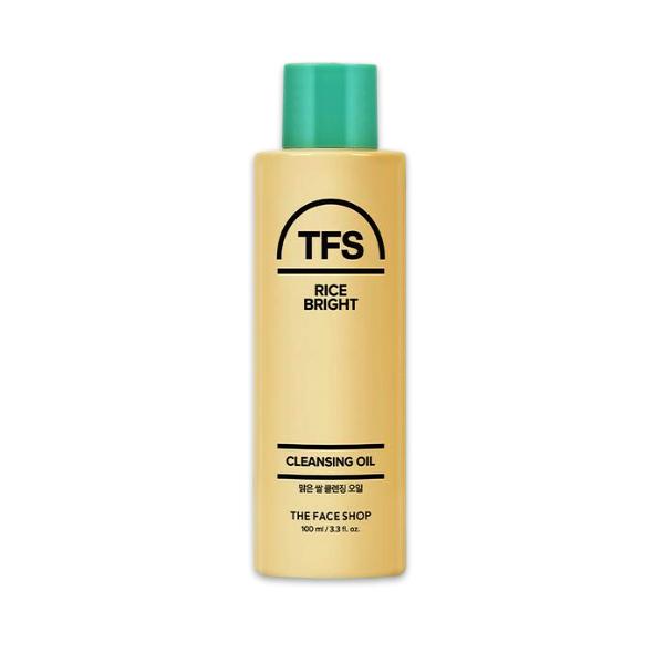 THE FACE SHOP Rice Bright Cleansing  Gel Foam / Foam Cleanser / Tube Balm / Cleansing Water / Cleansing Oil (20 Options) - DAISO