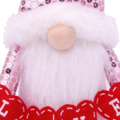 Valentines Day Gnomes Decorations Holiday Table Decor Romantic Dwarf Doll For Bedroom Living Room Study Bookshelf Mantel Display