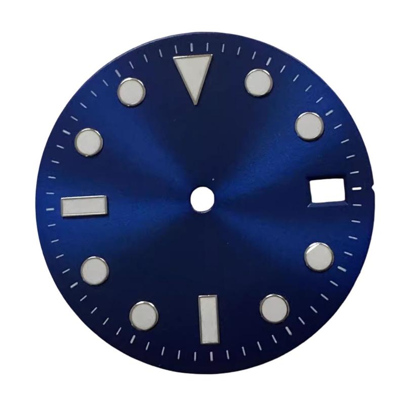 Watch Dial Ice Blue Luminous Watch Modification Movement Repairing Part Movement Accessory