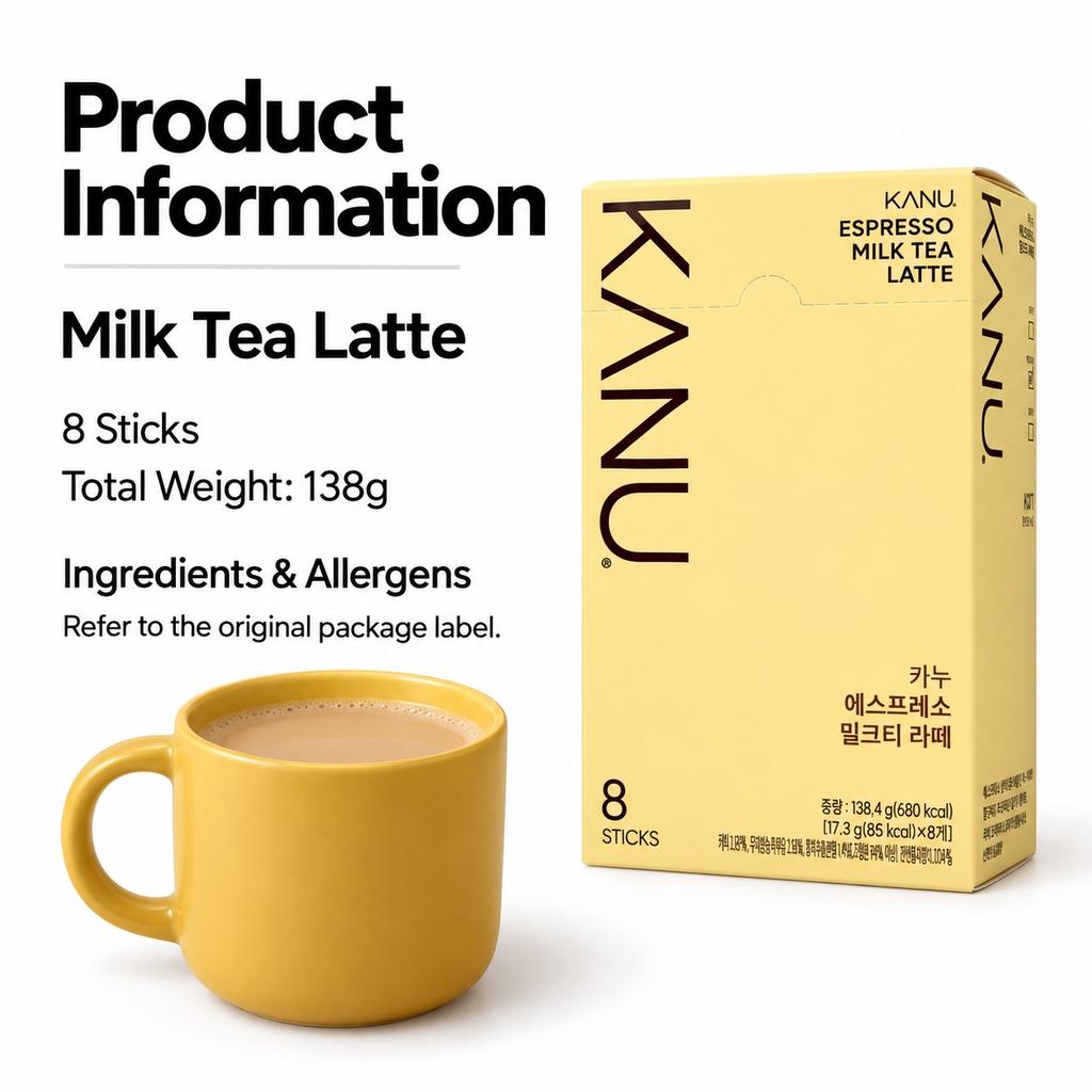 Maxim Milk Tea Latte Instantní káva 8 sáčků 138 g