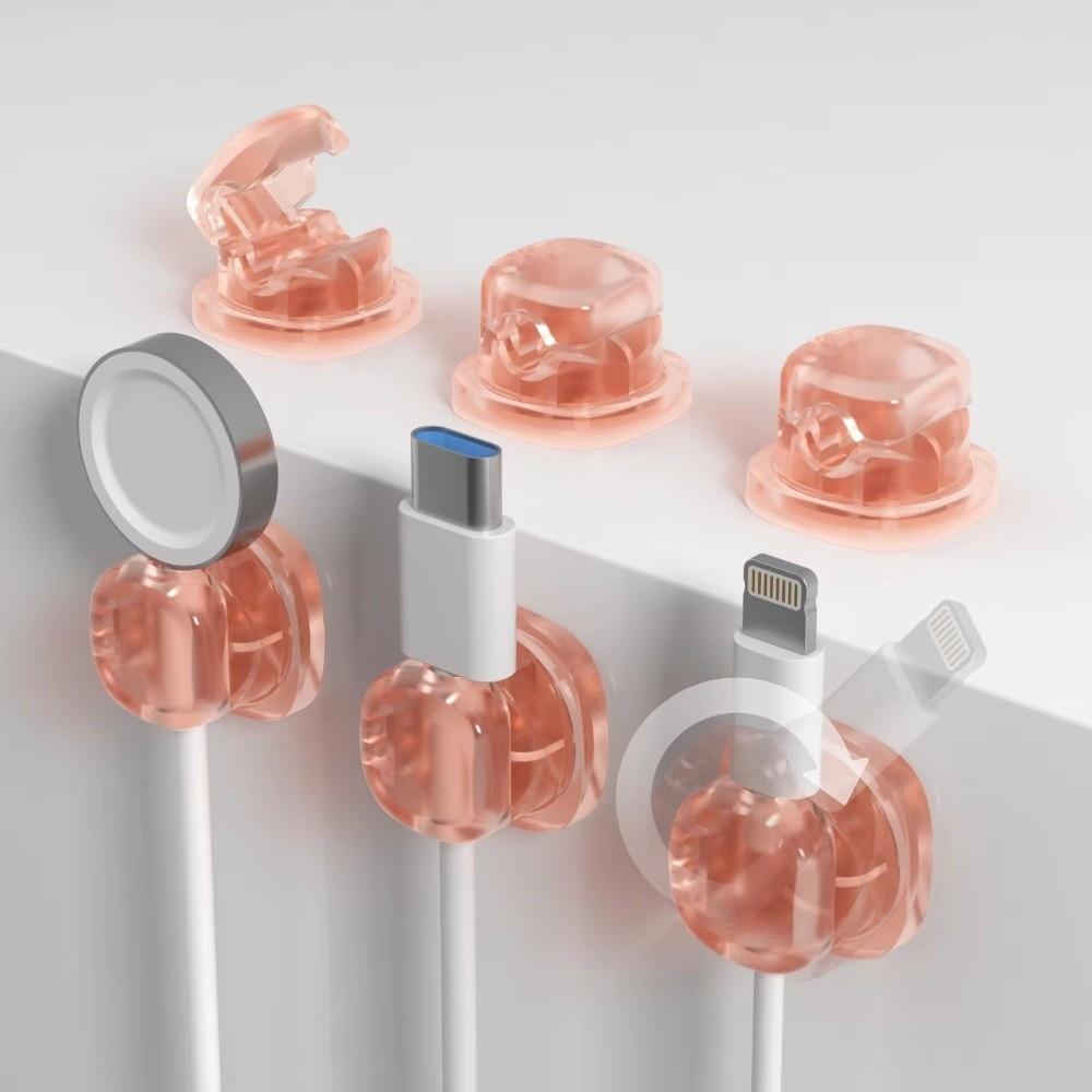 Self-Adhesive Cord Management Holder Adhesive Backed Cable Manager For Home Office