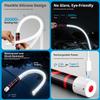 Flexible LED Flashlight Stick 73cm, Rechargeable High Brightness Flashlight, Professional Silicone Work Light for Car Repar