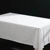 PE White Tablecloth Disposable Table Cloth New Glossy Tablecloth  Table Decoration