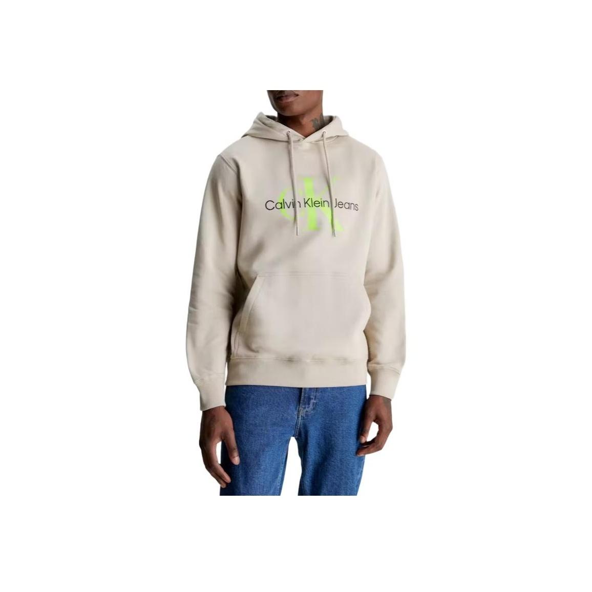 

Calvin Klein Буквенный логотип Минималистичный Удобный Универсальный Повседневный Толстовка С Длинным Рукавом Мужские Толстовки С Капюшоном Светло-Кислотный J30J320805-0IO XL
