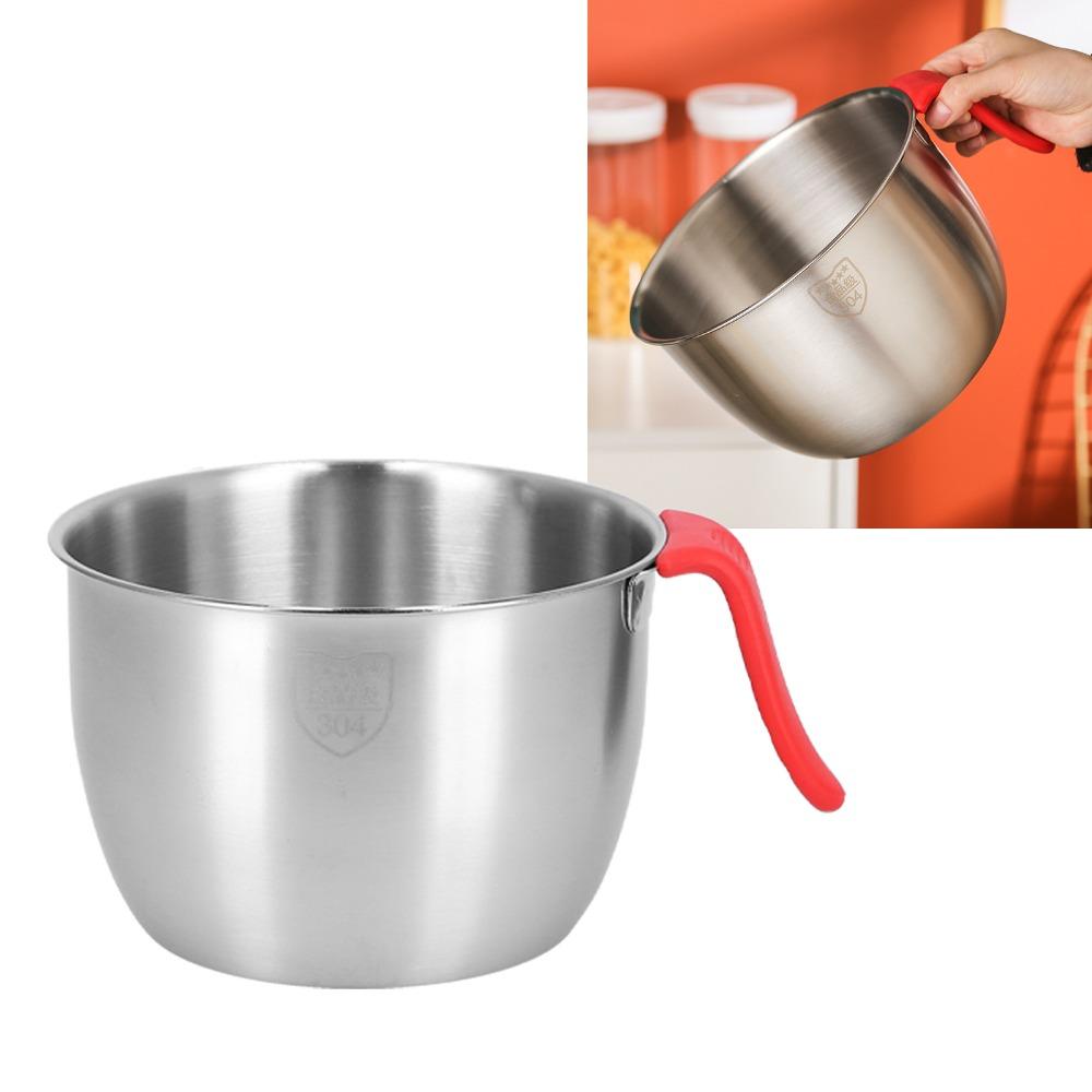 Anti-splash Serving Bowl Rustless Steel Food Mix Tub Dishwasher Mixing Bowl Cake Stirring Making