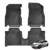 Right Drive for Nissan Note E12 Fuel 2012-2019 TPE 3D Car Floor Mats Cargo Liner Trunk Pad All-Weather Accessories Black