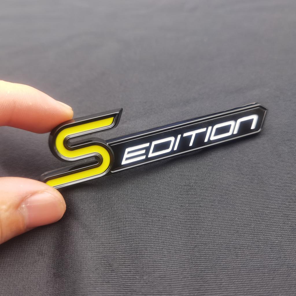 1Pc 3D Metal Logo Car Side Fender/Rear Trunk Emblem Badge Sticker, Car Front Grille Badge