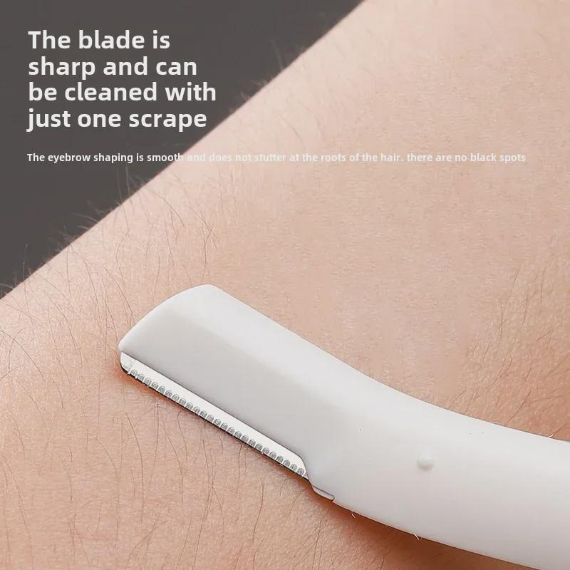 Portable Eyebrow Trimmer and Scissors Set for Beginners - Anti-Scratch Beauty Tool Kit