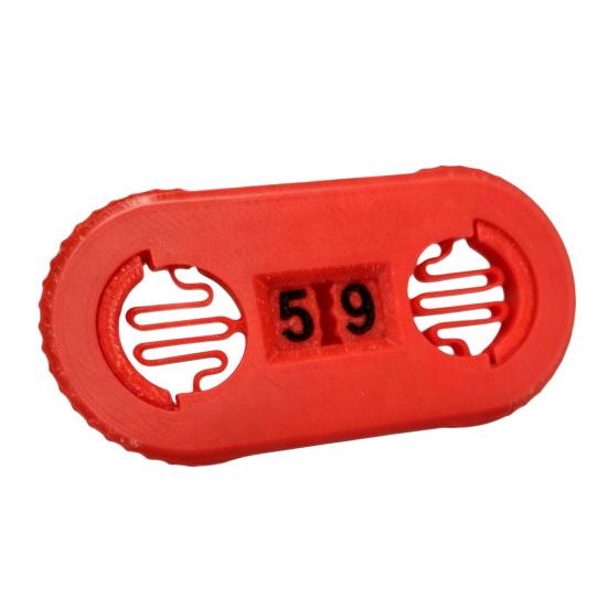 Printed 3d Life Digital Counter Lock With Elastic Buckle Twodigit Health Tracker Life Counter For Privacy Protection Home And School Use