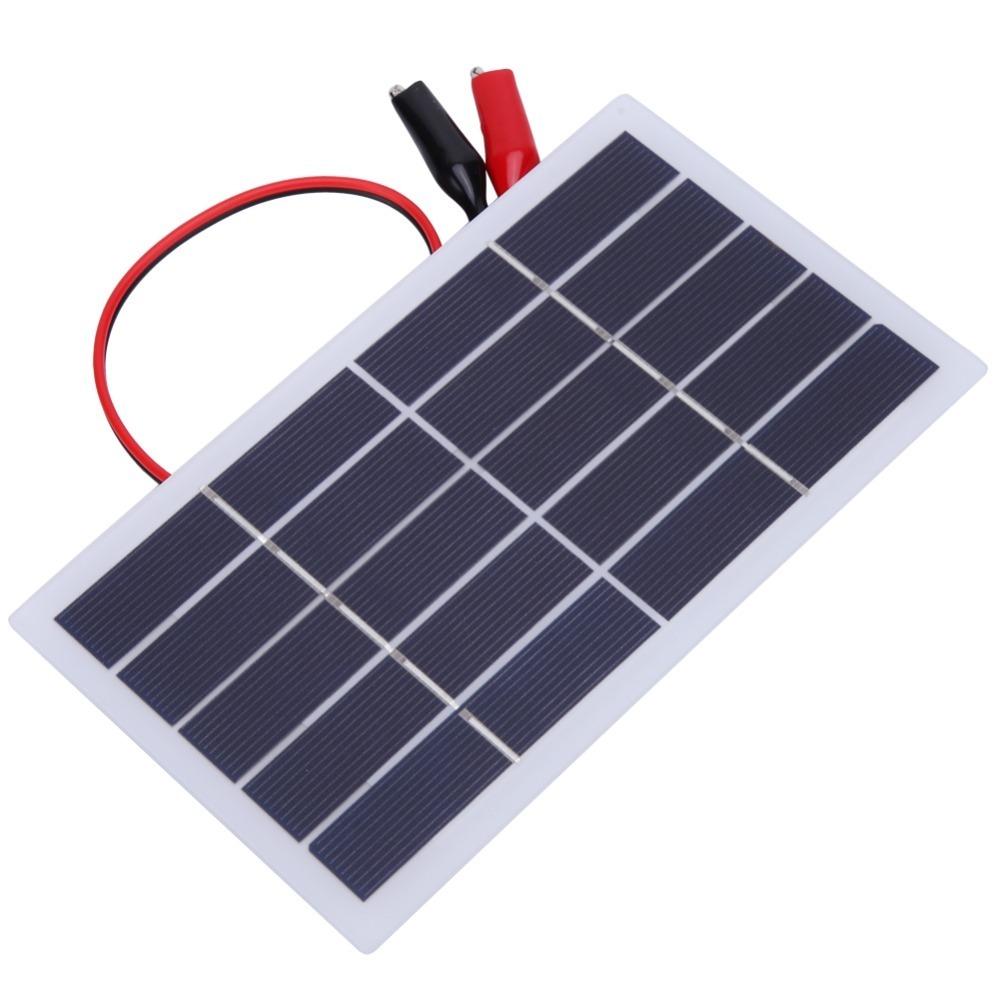 

Polycrystalline Solar Panel High Efficiency DIY Solar Panel Durable Solar Battery Hiking Solar Panel