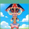 Koi Fish Kites With Polyester Material For Children And Outdoor Flying Fun