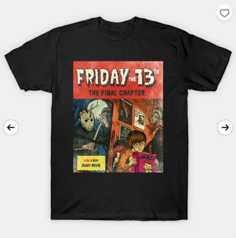 Friday The 13th The Final Chapter Halloween Classic TShirt Unisex T-Shirt XXL