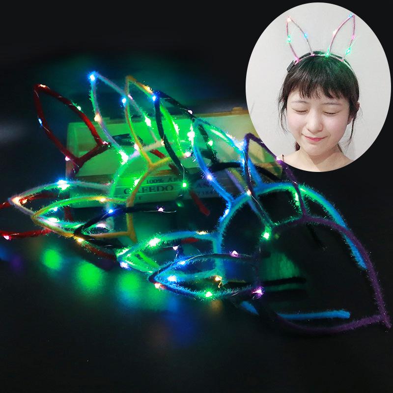 

Повязка на голову с рогом оленя и ушками кролика для рождественских подарков