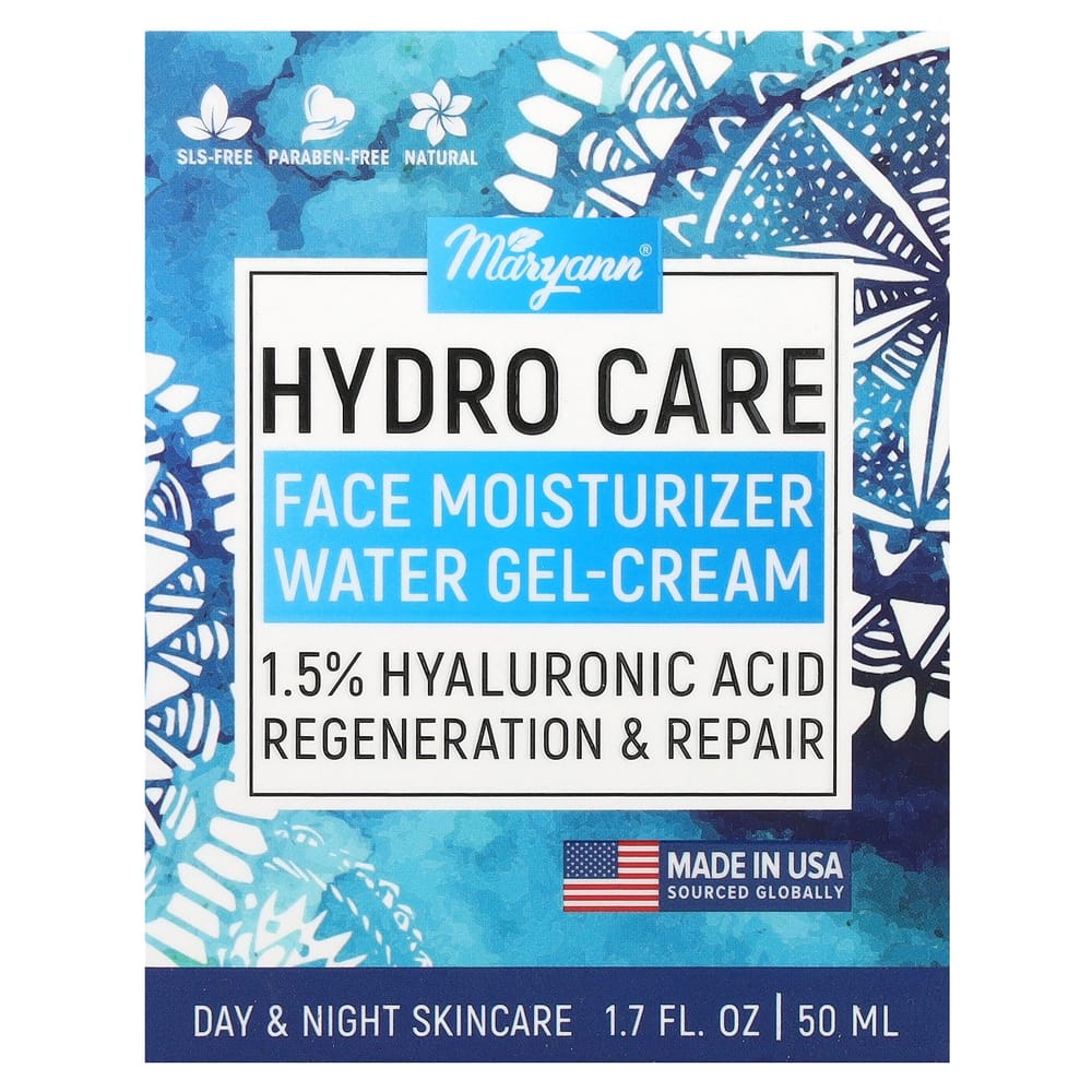 iHerb Hydro Care Face Moisturizer Water Gel Cream 1.7 fl oz