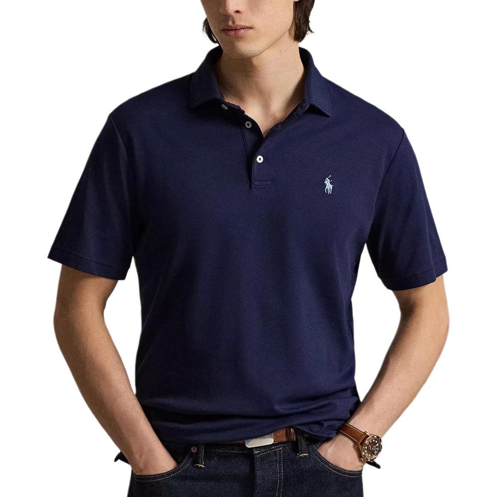 Polo Ralph Lauren Polo Pony Short Sleeve Polo Shirt With Button Placket Men Tops 710B20499-001
