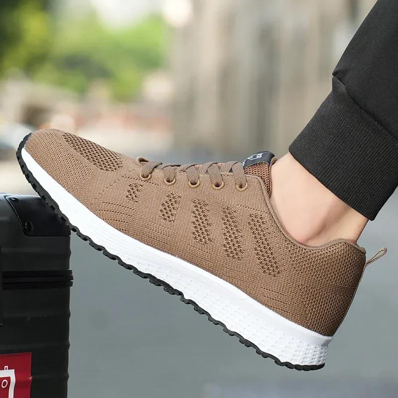 Scarpe da Corsa da Uomo più Vendute Comode Traspiranti Scarpe Piatte Estive Casual alla Moda Scarpe da Tennis da Jogging per Uomo Sneakers