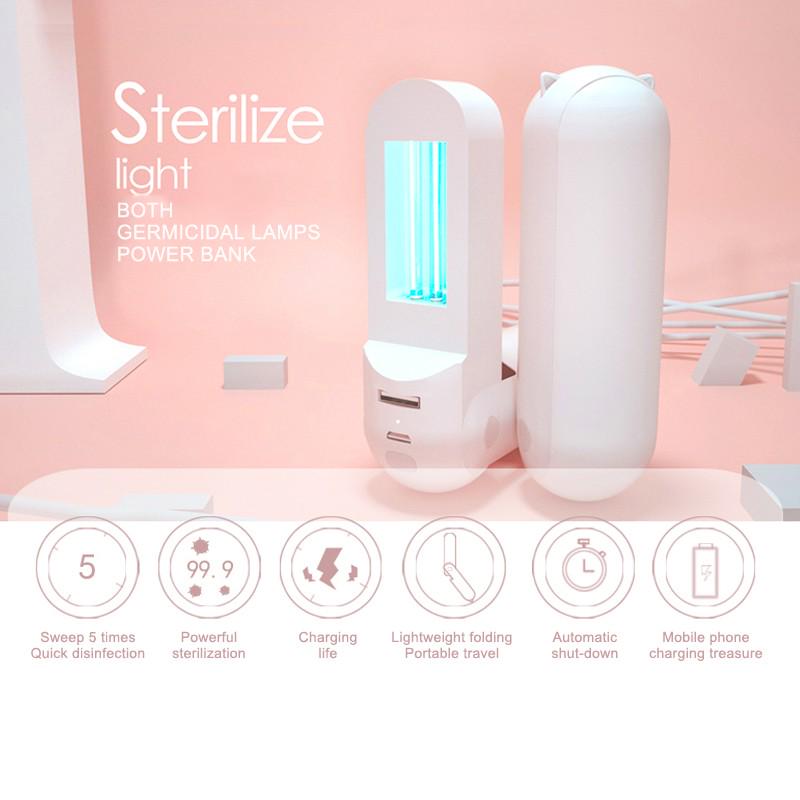 Buy Portable Handheld Germicidal Light UVC Bulb Sterilizer UV Light