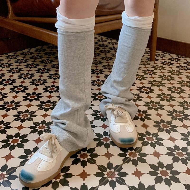 Womens Lolitas Long Socks Sweet Flared Leg Warmers Harajuku Japanese Boot Socks Summer Ankle Heap Socks Hosiery Gifts