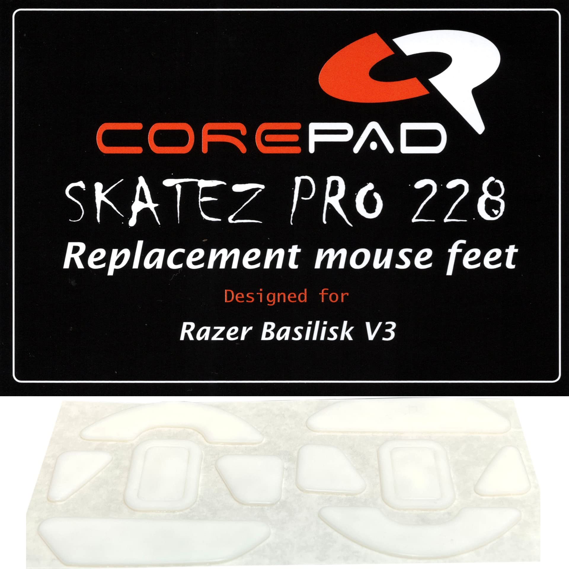 Corepad Skatez PRO Mouse Feet (2 sets) for Razer Basilisk V3  Razer Basilisk V3 35K