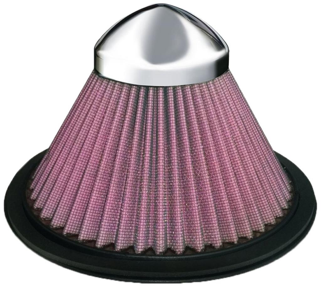 K&N Air Filter | Outer Diameter 7.7 inches (196 mm) | Height 4.8 inches