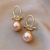 Cute Female Small Round Hoop Earrings Vintage  Gold Color Wedding Jewelry For Women