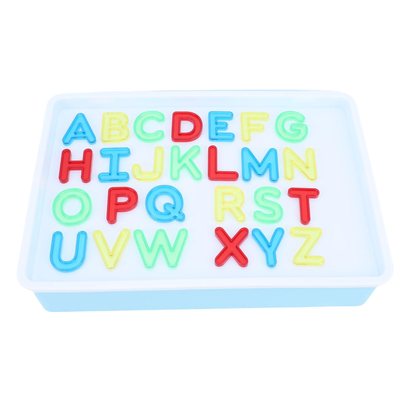 

Sensory Light Table for Kids 26 Capital Letters 10 Numbers Learning Light Box Toddler Early Education Toy