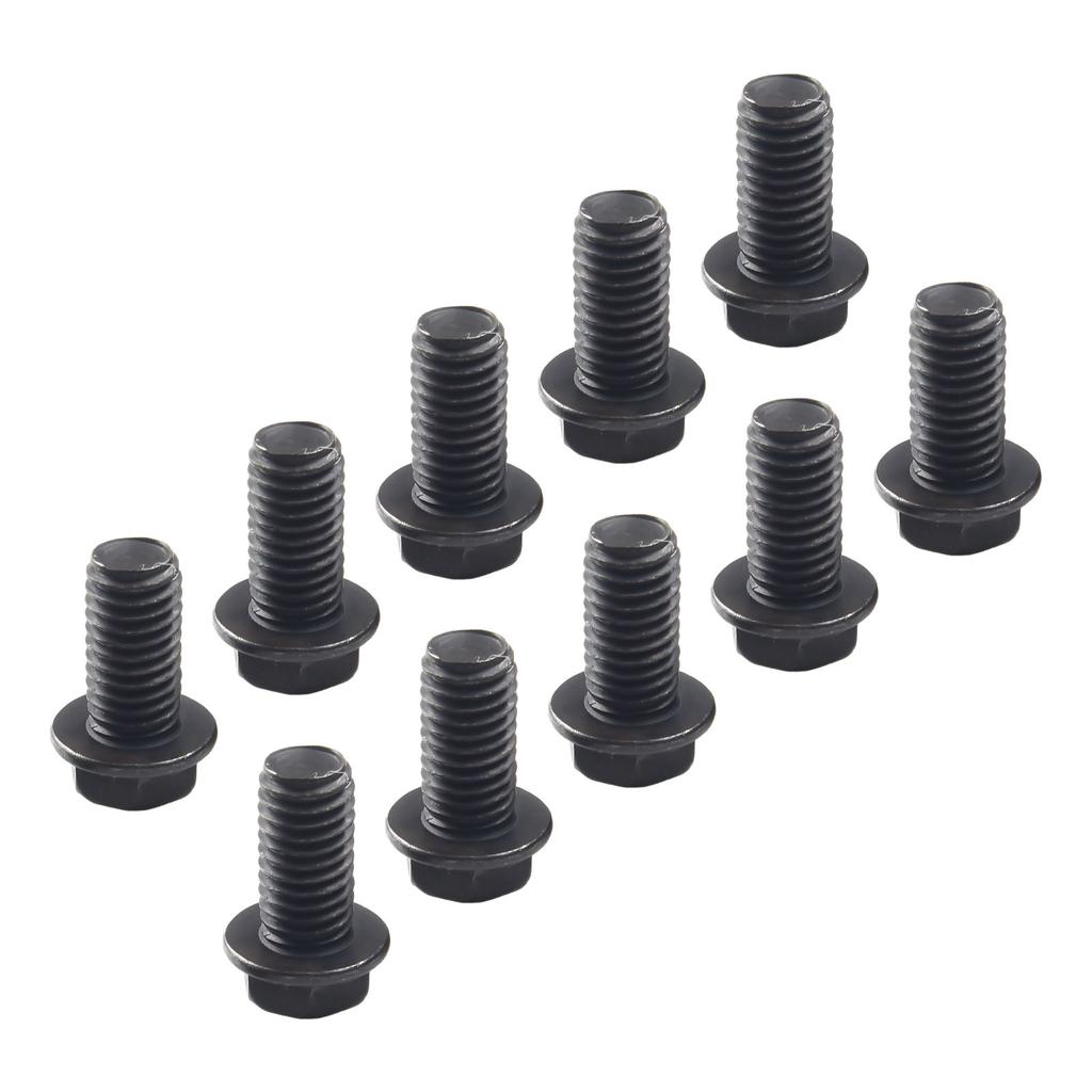 Parts Screw For Cutting Machine 10pcs Accessories Carbon Steel Galvanized Hex Flange Saw Blade Screw High Quality