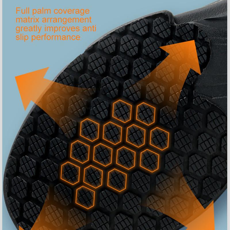 anti-skid kitchen work shoes non slip work waterproof boots lightweight Safety shoes for men chef work shoes leather sneakers