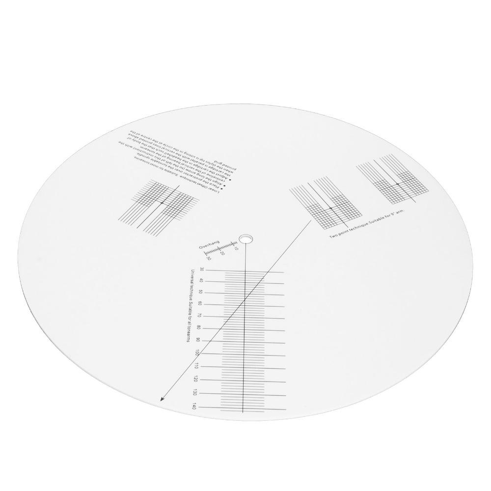 Double-sided Function Stroboscope Disc Strobe Disc Mat for Turntable Maintenance