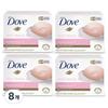Dove Pink Beauty Bar Soap, 75g, 8 Units