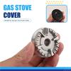 A96I-Cooker Hat Set Stove Lid, Oven Gas Hob Burner Crown Flame Cap, Fits Most Gas Stove Burners For SABAF
