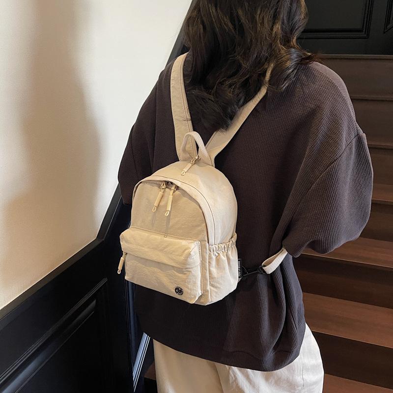 Canvas-Tasche Damen Sommer 2025 neue Mode Nische Umhängetasche lässiger Schulrucksack multifunktionaler Rucksack