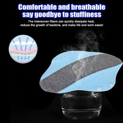 5 Pcs 23Cm Anti-Slip Graphene Antimicrobial Sanitary Pads Reusable Care Pads Breathable Maternity Menstrual Pads For Women