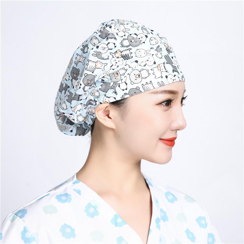 High Quality Surgery caps Nurse Accessories Pet Hospital doctor work Hat Medical Scrub Cap women pharmacy work Hats