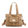 Multifunctional Shoulder Bag Attached School Bag Tote Bag 6 Pockets Shoulder Bag Crossbody Bag Water Resistant All Seasons Outdoor [MiliPari] [School
