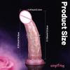 Anal Sex Toys Butt Plug Realistic Dildo Vagina Anal Masturbation Soft Silicone Penetration Penis G-Point Fake Dick For Women Men