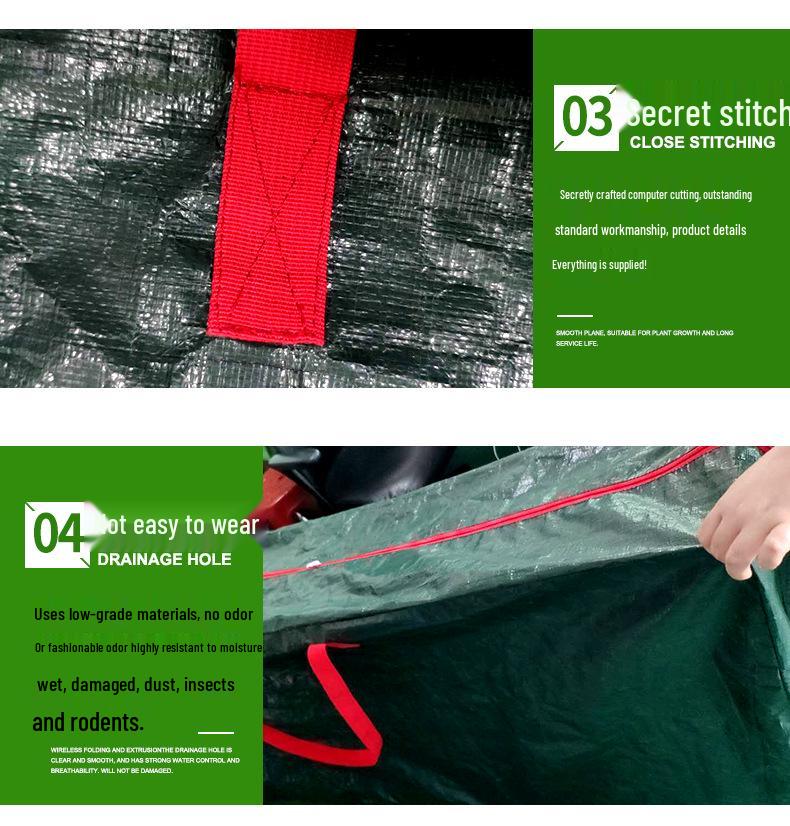 Waterproof Christmas Tree Storage Bag for Home & Outdoor Use