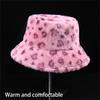 Winter Plush Bucket Hat Warm Fisherman Hat Outdoor Activity Fashionable Hat for Outdoor Activities and Daily Wear