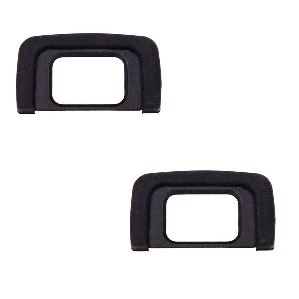 

Eyecup Eyepiece Eyecup Viewfinder for Nikon D3400D3500 D3200 D5100 D5200 D5300 D5500 D5600 D5000 D3300 D3100 D3000 2-Pack DK-25
