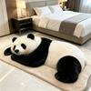 Skin-Friendly Bedroom Floor Mat Faux Cashmere Faux Cashmere Rug Cute Animal Area Rug  Balcony