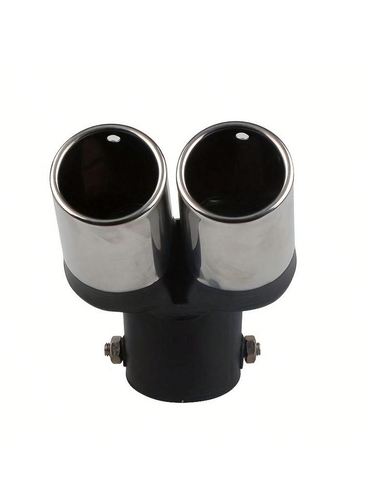 Silenziatore Di Scarico Universale 2.5 Pollici In Acciaio Inox A Doppio Strato – Con Cotone Fonoassorbente, Migliora Flusso E Suono Profondo