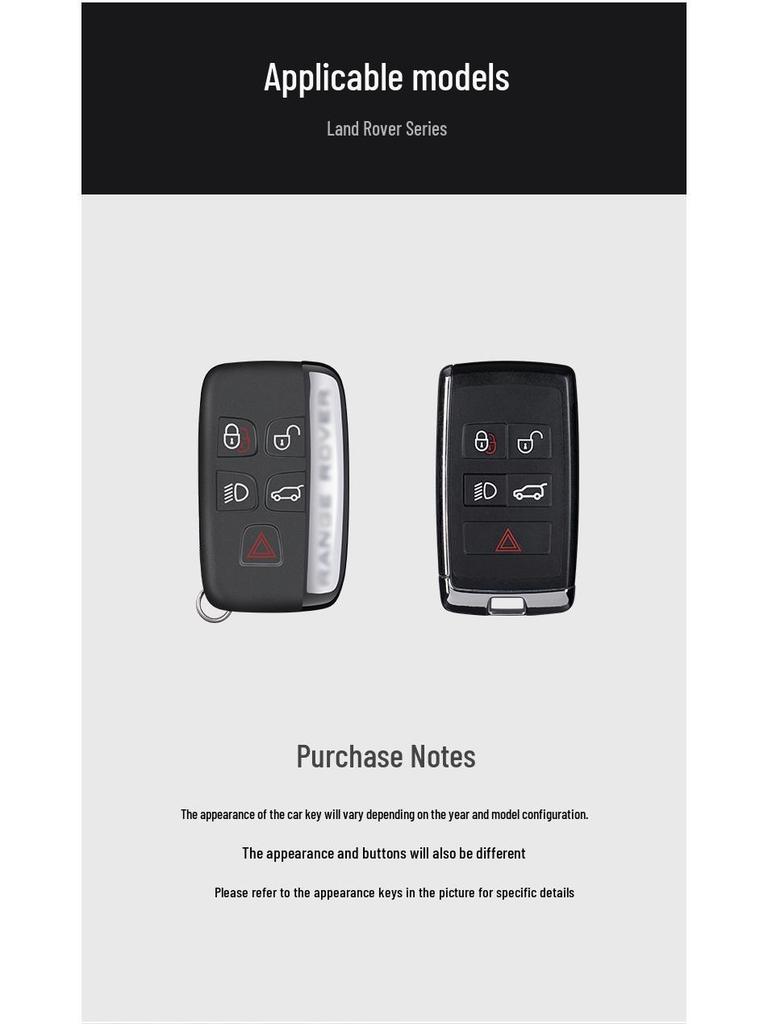 T-Carbon Carbon Fiber Key Shell for Land Rover & Jaguar XFL - Protective Cover